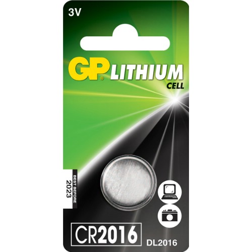 Knappcellsbatteri GP<br />Lithium