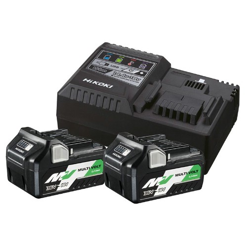 Laddare- och batteripaket HIKOKI<br />2x36 V MultiVolt
