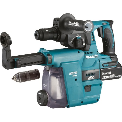 Borrhammare MAKITA DHR243RTJW 18 V med dammutsug