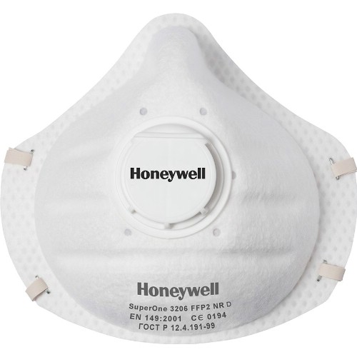 Filtrerande halvmask HONEYWELL<br />3206 FFP2 NR med ventil