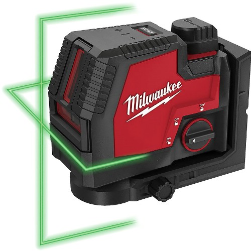 Korslaser MILWAUKEE L4 CLL-301C Grön