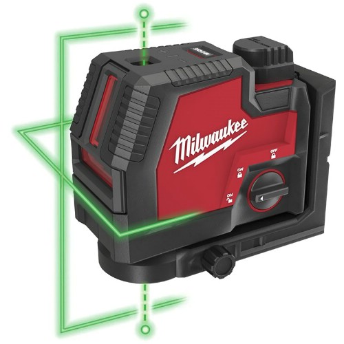Kors- och punktlaser MILWAUKEE L4 CLLP-301C