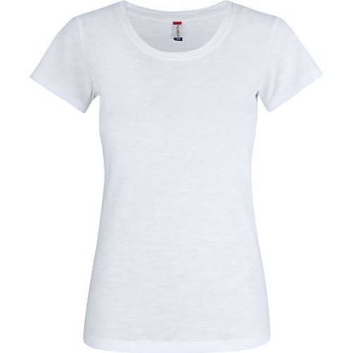 T-shirt CLIQUE Slub-T Dam