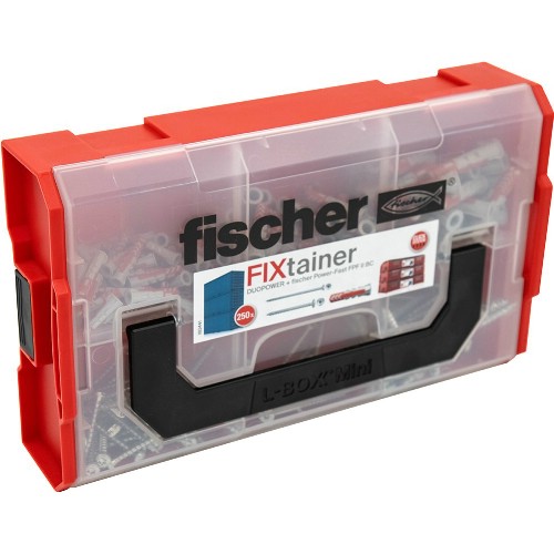 Sortimentslåda FISCHER<br />FIXtainer Duopower + FPF II ZP
