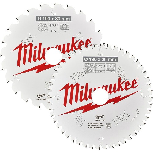 Sågklingpaket MILWAUKEE Trä 2-pack