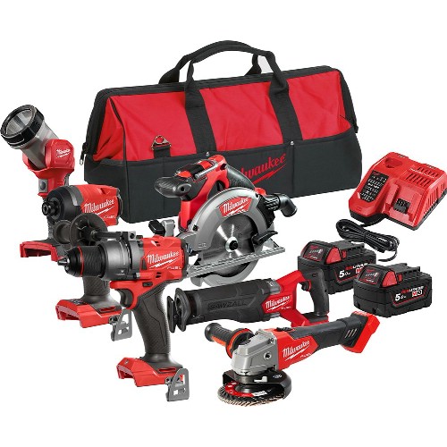 Kombipaket MILWAUKEE M18 FPP6E3-502B 18 V