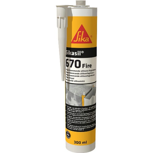 Brandfogmassa SIKA Sikasil-670 Fire