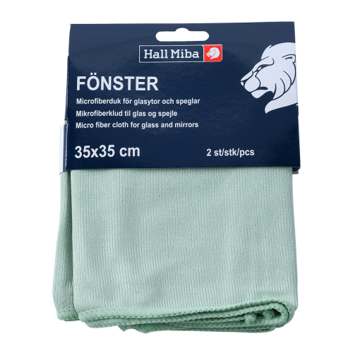  Microfiberduk HALLMIBA Fönster 35x35cm 2-P
