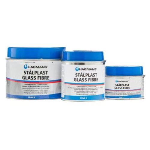  Spackel HAGMANS Stålplast Glasfiber 1,3L