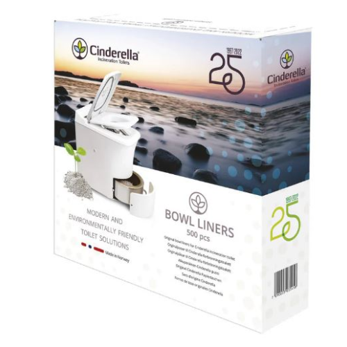  Papperspåse CINDERELLA Bowl Liner 500-pack